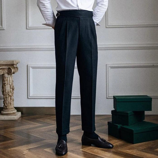 Pantalon laine noir