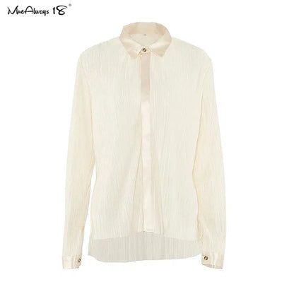 Pantalon palazzo creme-Old Money