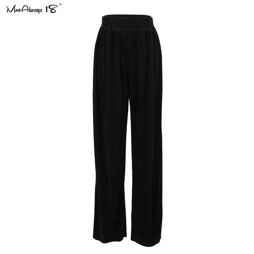 Pantalon palazzo creme-Old Money