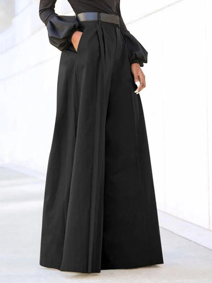 Pantalon palazzo lin-Old Money