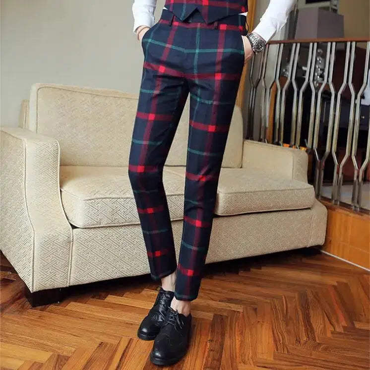 Pantalon tartan