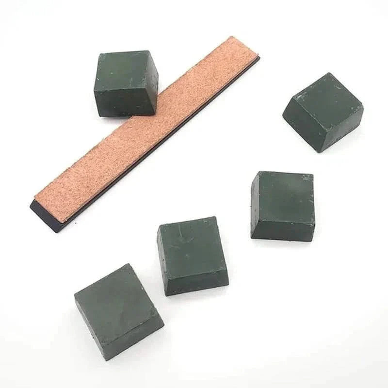 Pâte à polir pour couteaux