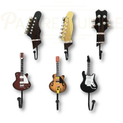 Crochet mural guitare