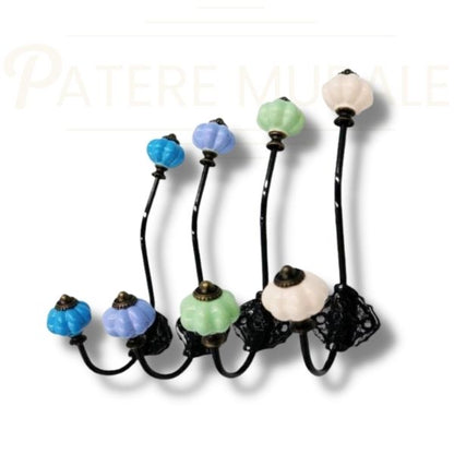Porte manteau boule vintage