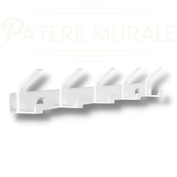 Porte manteau design mural