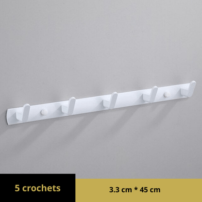 Patere mural blanche