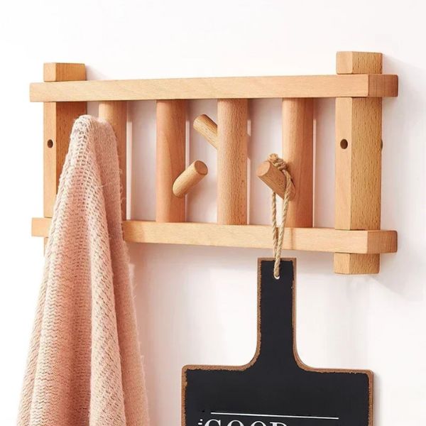 Porte manteau bois arbre