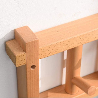 Porte manteau bois arbre