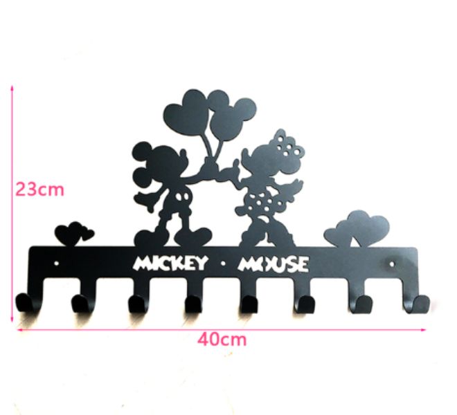 Patere chambre enfant 8 crochets
