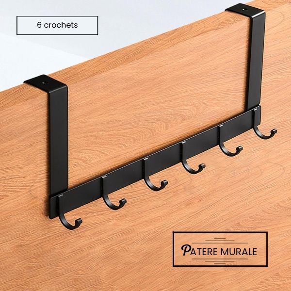 patere de porte sans fixation
