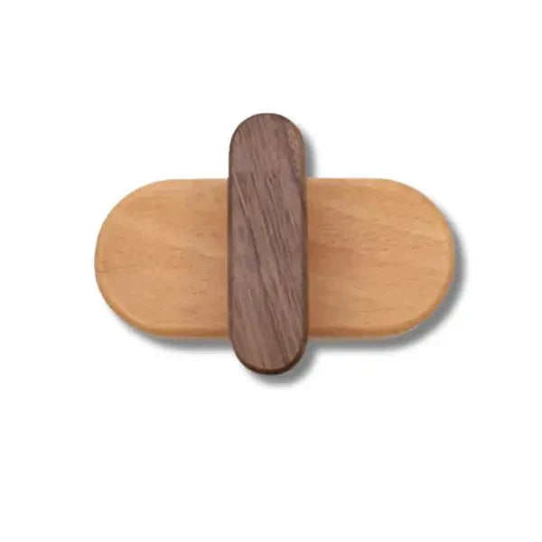 Patère en bois