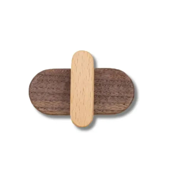 Patère en bois