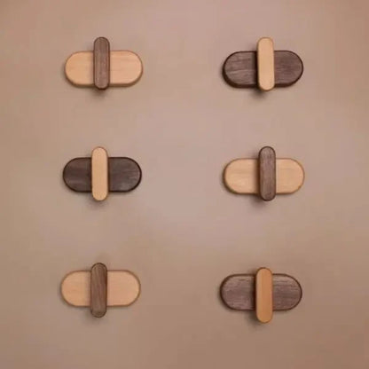 Patère en bois