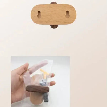 Patère en bois