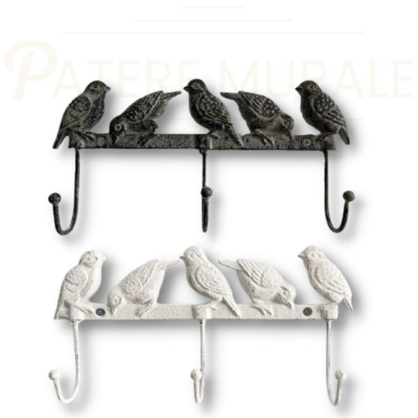 Patere metal vieilli