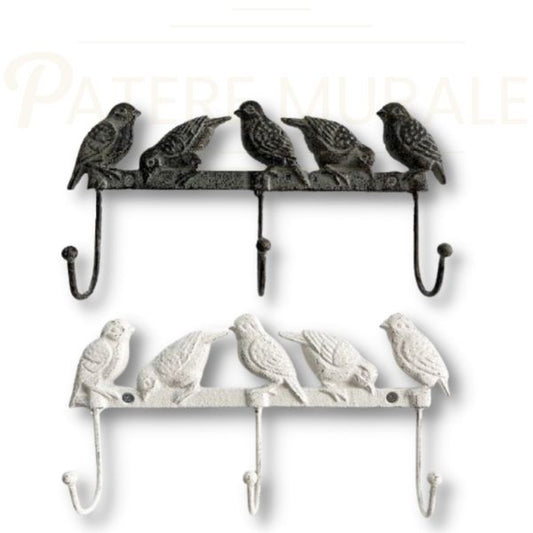 Patere metal vieilli