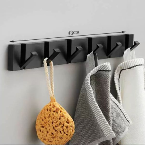 Porte manteau escalier 6 crochets