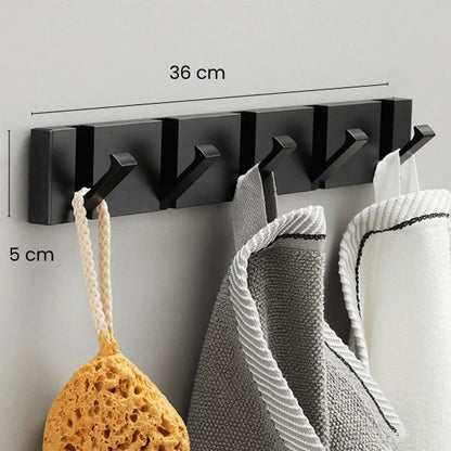 Porte manteau escalier 5 crochets