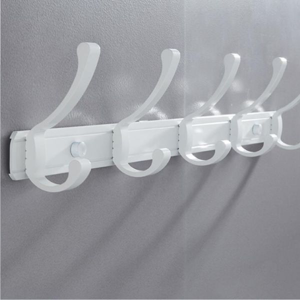 Porte manteau mural metallique