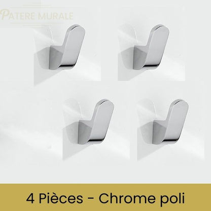 Patère métal de laiton par 4
