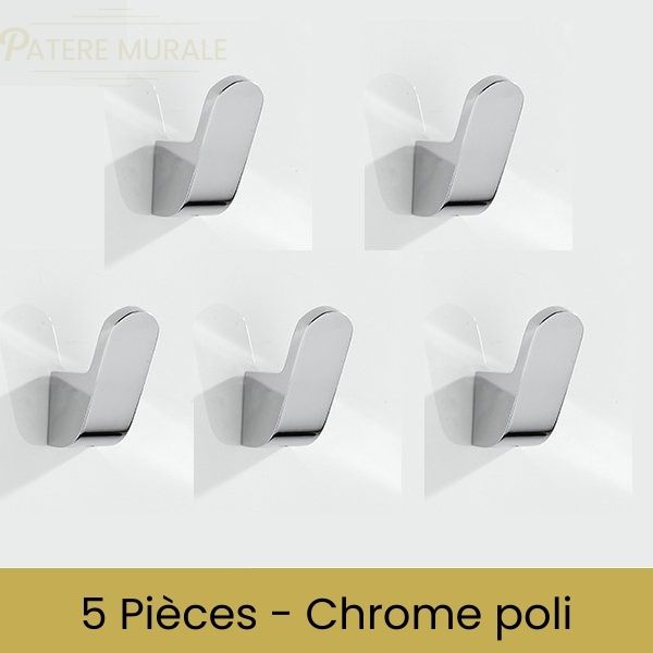 Patère métal de laiton par 5