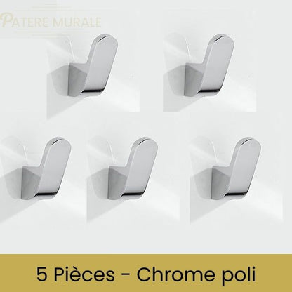 Patère métal de laiton par 5