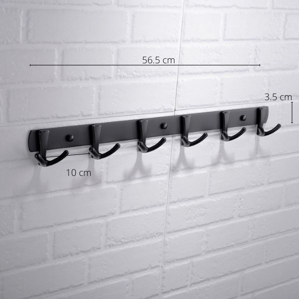 patere metal noir