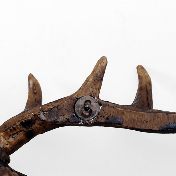 Porte manteau bois de cerf