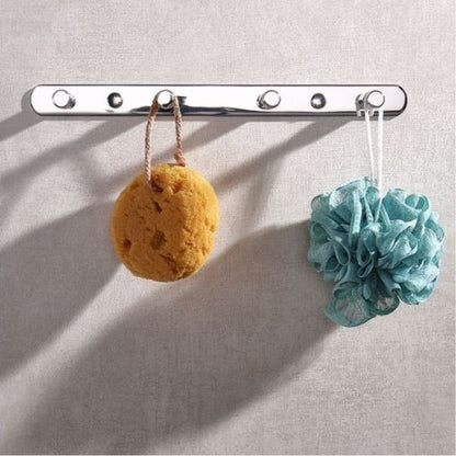 Patere salle de bain chrome