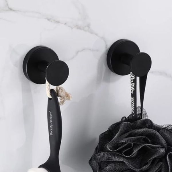 Patere salle de bain sphérique