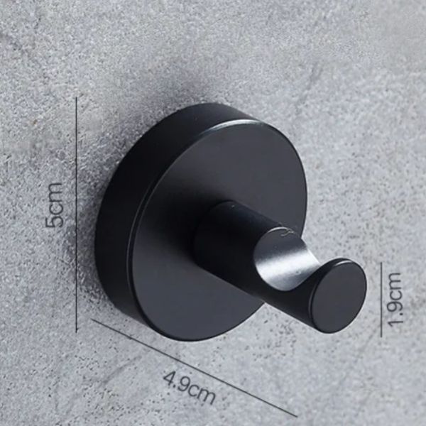 Patere salle de bain sphérique