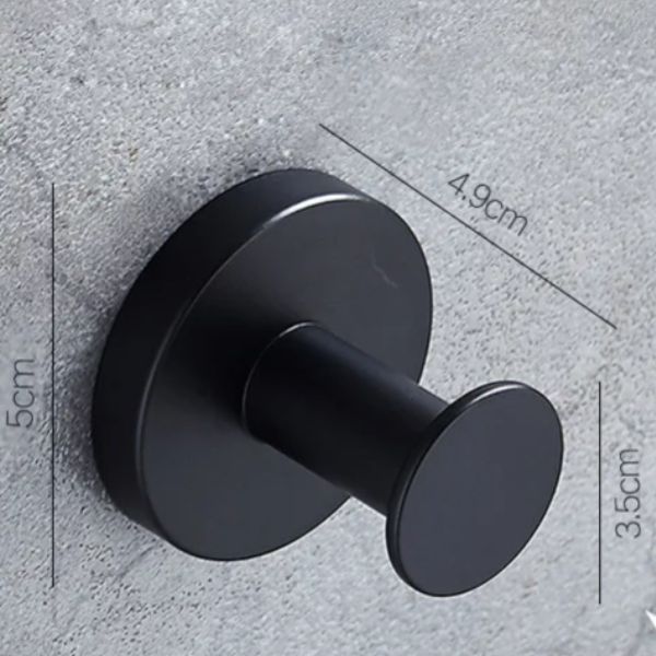 Patere salle de bain sphérique