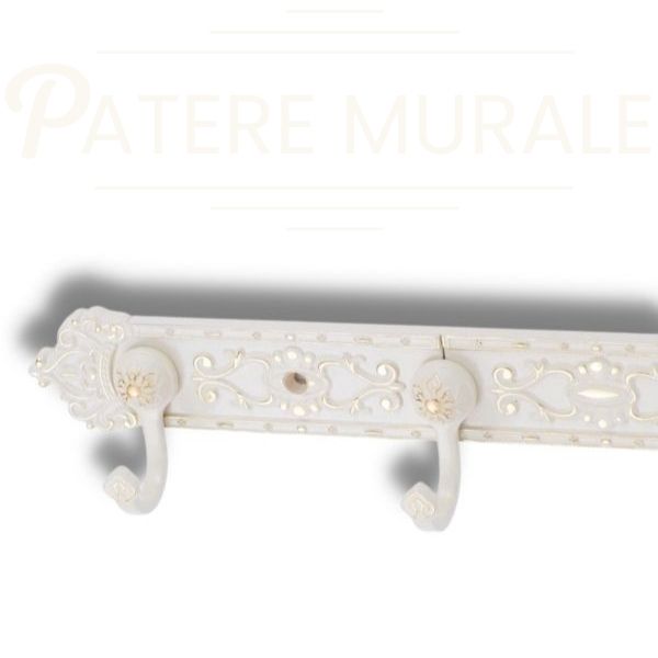 Patere salle de bain vintage