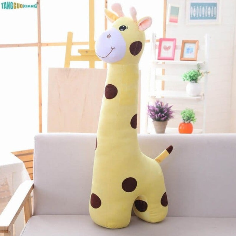 Peluche Girafe Jaune Tacheté