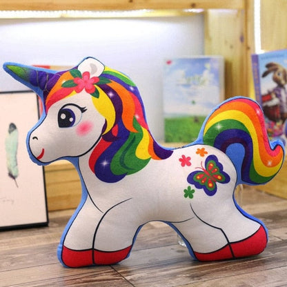 Peluche Licorne Arc En Ciel Twinkle