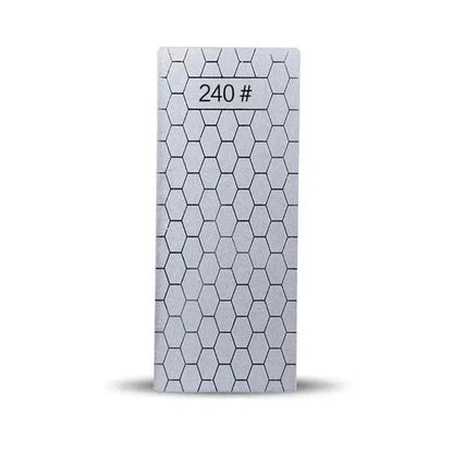 Pierre à aiguiser diamantée – Surface en nid d'abeille ultra-fine pour couteaux