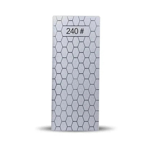 Pierre à aiguiser diamantée – Surface en nid d'abeille ultra-fine pour couteaux