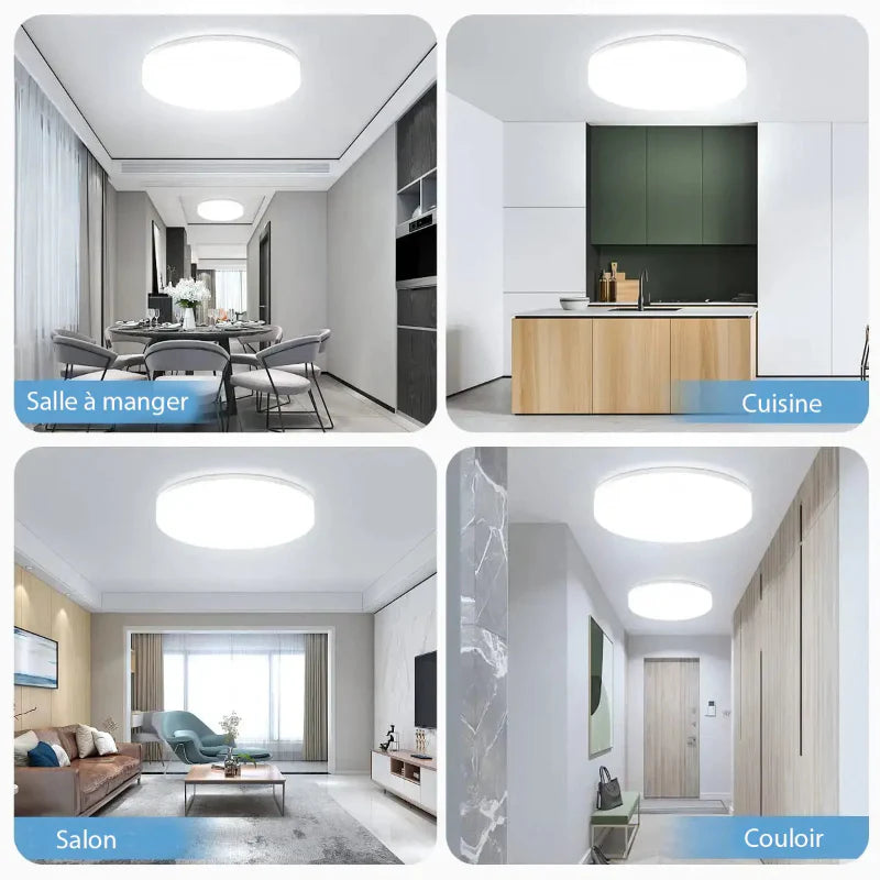 Plafonnier LED Ultra-Mince à Petit Prix