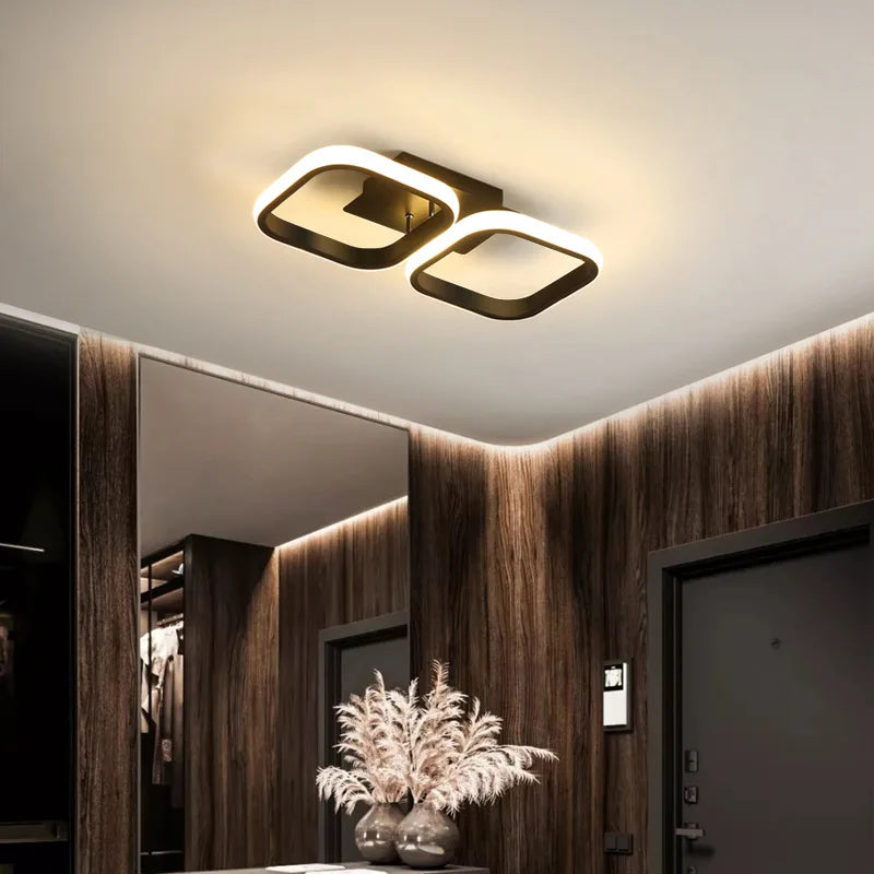 Plafonnier LED modern couloir