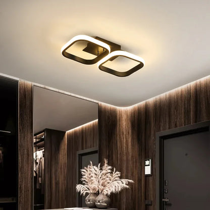 Plafonnier LED modern couloir