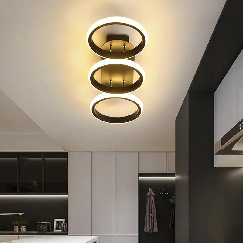 Plafonnier LED modern couloir