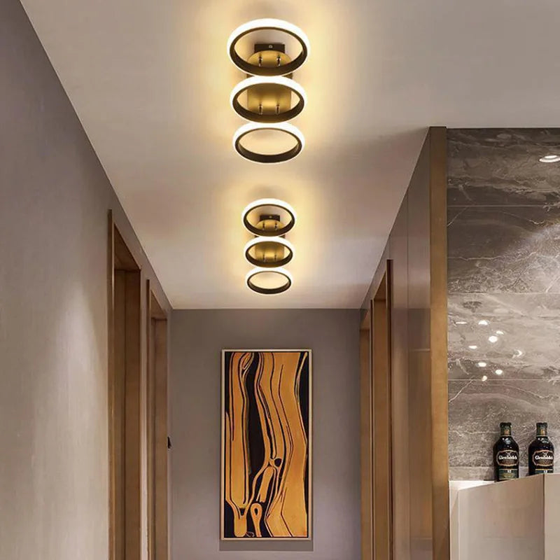 Plafonnier LED modern couloir