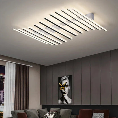 Plafonnier LED Moderne pour Grand Salon