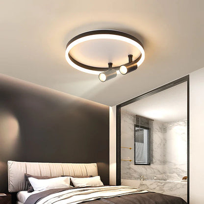 Plafonnier LED Moderne avec Spots
