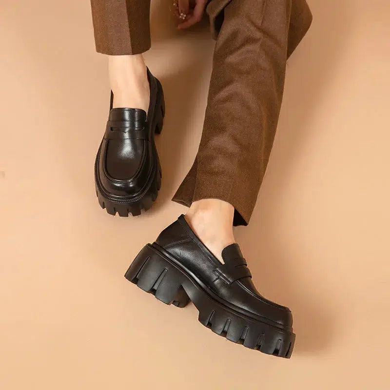 Platform loafers