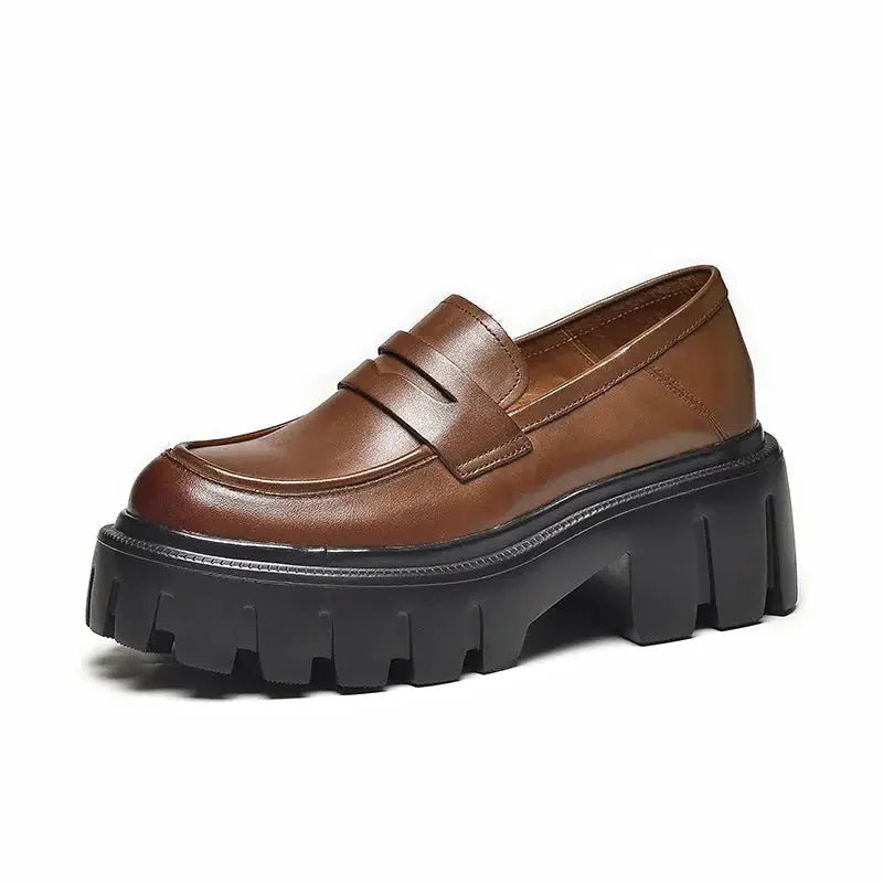 Platform loafers-Old Money