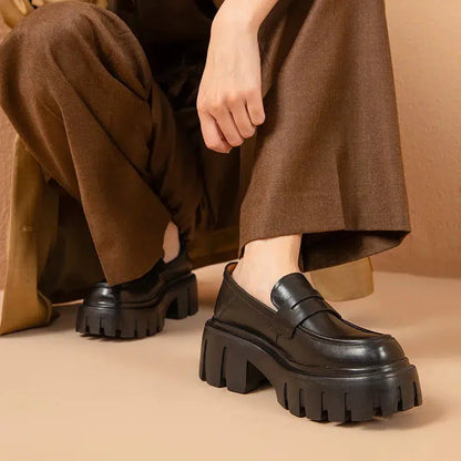 Platform loafers