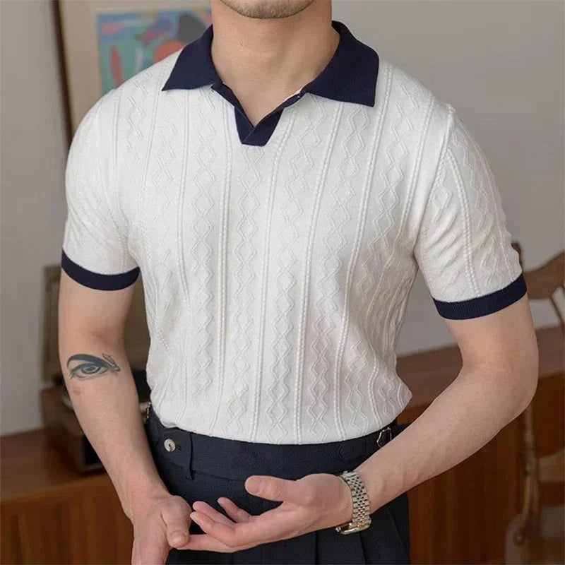Polo Jacquard Old Money-Old Money