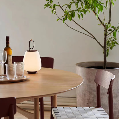 Lampe de Table Portable avec Recharge USB – Design Scandinave Élégant et Lumière Dimmable