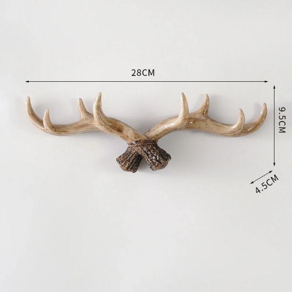 Porte-manteau-bois-de-cerf-clair-petit
